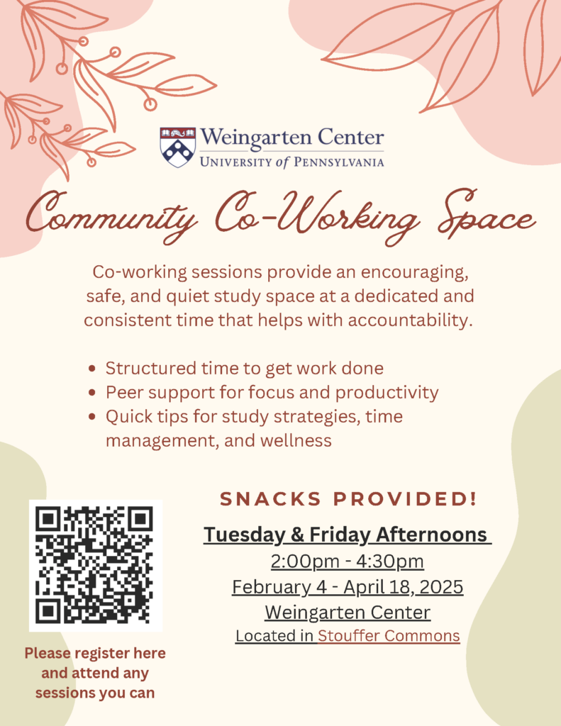 Community Co-Working Space Flyer